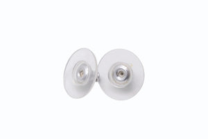 極美品 CHANEL シャネル ピアス ココマーク 両耳 12C刻印 メタル 4.0g ホワイト シルバーグリッダー 中古 4b003959