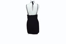Load image into Gallery viewer, 新品未使用 AREA エリア STAR CUTOUT MINI DRESS スターカットアウト ミニドレス 2401D22184 サイズM ブラック 中古 4b003993