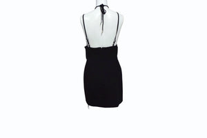 新品未使用 AREA エリア STAR CUTOUT MINI DRESS スターカットアウト ミニドレス 2401D22184 サイズM ブラック 中古 4b003993