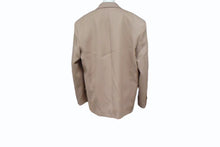 Load image into Gallery viewer, THE ATTICO ジ アティコ Glen Oversize Blazer Jacket ブレザージャケット 241WCG46 サイズ38 ベージュ 美品 中古 4b003998