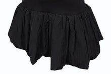 Load image into Gallery viewer, 極美品 DAVID KOMA デヴィッド コーマ ミニドレス ワンピース ビスコース ポリアミド エラスタン ブラック サイズ8 中古 4b003999