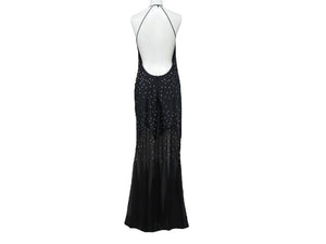 極美品 RABANNE ラバンヌ ワンピース ライトストーン ブラック 24PCRO756PO0336 コットン ポリエステル 中古 4b004005