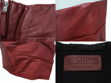 Load image into Gallery viewer, The Attico ジ アティコ Leather Mini Dress レザーミニドレス 247WCA361 サイズ42 ラムレザー レッド 美品 中古 4b004006