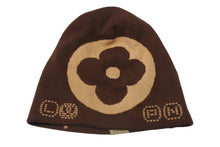 Load image into Gallery viewer, 新品同様 LOUIS VUITTON ルイヴィトン ビーニー LV フィット モノグラム ニットキャップ M5248A サイズS ブラウン 中古 4b004018