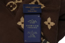 Load image into Gallery viewer, 新品同様 LOUIS VUITTON ルイヴィトン ビーニー LV フィット モノグラム ニットキャップ M5248A サイズS ブラウン 中古 4b004018