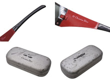 Load image into Gallery viewer, Christian Dior クリスチャンディオール DIOR PUNK ディオールパンク サングラス 7M3W7 サイズ115 レッド ブラック 美品 中古 4b004021