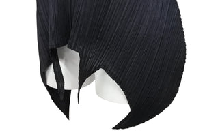 PLEATS PLEASE プリーツプリーズ イッセイミヤケ プリーツ 半袖カットソー PP71-JK716 ポリエステル ブラック サイズ 5 美品 中古 4b004025