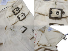 Load image into Gallery viewer, Christian Dior クリスチャンディオール スカート 花柄 2A12033120 サイズ8 ガリアーノ期 刺繍 ベージュ 中古 4b004027