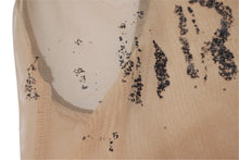Load image into Gallery viewer, Christian Dior クリスチャンディオール ワンピース水着 スイムウェア ロゴプリント ベージュ ブラック ガリアーノ期 美品 中古 4b004028