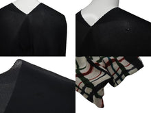 Load image into Gallery viewer, JeanPaul GAULTIER ジャンポールゴルチエ ワンピース マキシドレス 総柄 ブラック マルチカラー 美品 中古 4b004029