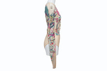 Load image into Gallery viewer, Christian Dior クリスチャンディオール J&#39;ADORE ジャドール 04SS RUNWAY パワーネット ボディスーツ タトゥー ガリアーノ期 良品 中古 4b004032