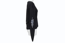 Load image into Gallery viewer, 極美品 CHROME HEARTS クロムハーツ 氷室京介 コラボ ロンT 長袖Tシャツ コットン ブラック 中古 4c004034