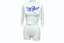 Load image into Gallery viewer, 極美品 CHROME HEARTS クロムハーツ FOTI フォティ MISS LERLENE ミス ラーレン キッズ サーマル長袖Tシャツ サイズ4 プリント 中古 4b004035