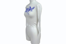 Load image into Gallery viewer, 極美品 CHROME HEARTS クロムハーツ FOTI フォティ MISS LERLENE ミス ラーレン キッズ サーマル長袖Tシャツ サイズ4 プリント 中古 4b004035