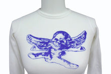 Load image into Gallery viewer, 極美品 CHROME HEARTS クロムハーツ FOTI フォティ MISS LERLENE ミス ラーレン キッズ サーマル長袖Tシャツ サイズ4 プリント 中古 4b004035