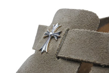 画像をギャラリービューアに読み込む, 未使用 CHROME HEARTS クロムハーツ × BIRKENSTOCK ビルケンシュトック BOSTON BS ミュールサンダル サイズ38 CHクロス 中古 4b004041 