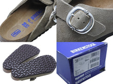 画像をギャラリービューアに読み込む, 未使用 CHROME HEARTS クロムハーツ × BIRKENSTOCK ビルケンシュトック BOSTON BS ミュールサンダル サイズ38 CHクロス 中古 4b004041 