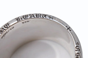 未使用 CHROME HEARTS クロムハーツ NAPKIN RING BS フレア ナプキンリング 重量約140.5g・2010/02/925刻印 シルバー925 中古 4b004042 
