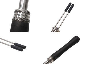未使用 CHROME HEARTS クロムハーツ CH マシュマロ スキュワー 串 重量約134.4g 2015/.925刻印 FW20 シルバー925 エボニー 中古 4b004043 