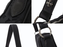 Load image into Gallery viewer, 新品未使用 CHROME HEARTS クロムハーツ チキンナゲット スモール ワンショルダーバッグ ダガー CHクロス シルバー925 総柄 中古 4b004045