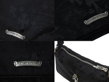 Load image into Gallery viewer, 新品未使用 CHROME HEARTS クロムハーツ チキンナゲット スモール ワンショルダーバッグ ダガー CHクロス シルバー925 総柄 中古 4b004045