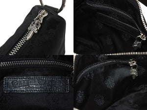新品未使用 CHROME HEARTS クロムハーツ チキンナゲット スモール ワンショルダーバッグ ダガー CHクロス シルバー925 総柄 中古 4b004045