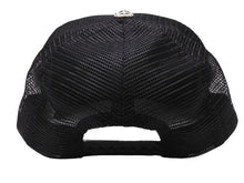 画像をギャラリービューアに読み込む, 未使用 CHROME HEARTS クロムハーツ トラッカーキャップ ONE SIZE CHプラス クロスボールボタン メッシュ パリ限定 ブラック 中古 4b004046 