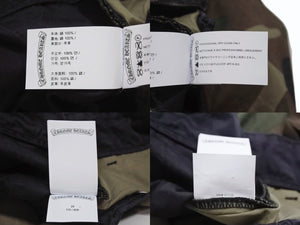 未使用 CHROME HEARTS クロムハーツ Devil Dog Shorts デビルドッグ カーゴショーツ サイズ29 CHクロスパッチ カモフラ柄 中古 4b004047 