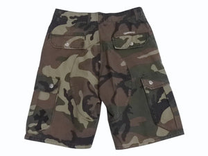 未使用 CHROME HEARTS クロムハーツ Devil Dog Shorts デビルドッグ カーゴショーツ サイズ29 CHクロスパッチ カモフラ柄 中古 4b004047 