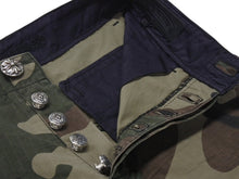 画像をギャラリービューアに読み込む, 未使用 CHROME HEARTS クロムハーツ Devil Dog Shorts デビルドッグ カーゴショーツ サイズ29 CHクロスパッチ カモフラ柄 中古 4b004047 