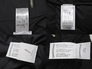 未使用 CHROME HEARTS クロムハーツ STIFF V2 FBRC ダウンジャケット サイズL CHプラスシルバー925 ブラック 総柄 中古 4b004050 