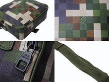 Load image into Gallery viewer, 新品未使用 LOUIS VUITTON ルイヴィトン クエストメッセンジャー ショルダーバッグ ダモフラージュキャンバス カーキ 中古 4b004054