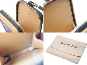 極美品 LOUIS VUITTON ルイヴィトン モノグラム LV ミュージック キーホルダー & バッグチャーム M02487 ベージュ キャンバス レザー ゴールド金具 中古 4b004057
