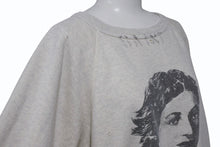 Load image into Gallery viewer, SAINT MICHAEL セントマイケル RAGLAN SWEAT MICHAEL ミカエル ラグランスウェットシャツ SM-S21-0000-024 グレー 美品 中古 4b004071