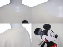 Load image into Gallery viewer, GUCCI × DISNEY グッチ ディズニー 20AW ミッキーマウス 半袖Ｔシャツ クリーム コットン プリント サイズS 565806 美品 中古 4b004072