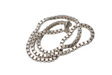 Load image into Gallery viewer, 極美品 TIFFANY&amp;Co. ティファニー ベネチアンチェーン ネックレス 重量約36.3g 全長約46cm 925刻印 シルバ−925 中古 4b004079