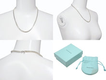 Load image into Gallery viewer, 極美品 TIFFANY&amp;Co. ティファニー ベネチアンチェーン ネックレス 重量約36.3g 全長約46cm 925刻印 シルバ−925 中古 4b004079