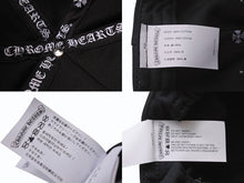 画像をギャラリービューアに読み込む, 未使用 CHROME HEARTS クロムハーツ トラッカーキャップ ONE SIZE CHクロス刺繍 クロスボールボタン ブラック 中古 4b004082 
