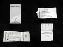 Load image into Gallery viewer, 新品同様 CHROME HEARTS クロムハーツ セメタリークロスパッチ ラグラン スウェットシャツ サイズL ブラック シルバー925 中古 4b004083