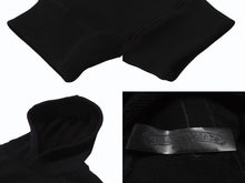 Load image into Gallery viewer, 新品同様 CHROME HEARTS クロムハーツ セメタリークロスパッチ ラグランフーディー パーカー サイズL ブラック シルバー925 中古 4b004084