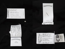 Load image into Gallery viewer, 新品同様 CHROME HEARTS クロムハーツ セメタリークロスパッチ ラグランフーディー パーカー サイズL ブラック シルバー925 中古 4b004084