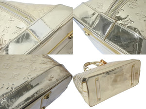 LOUIS VUITTON ルイヴィトン アルマGM ハンドバッグ M95274 モノグラム ミロワール ゴールド金具 美品 中古 4b004088