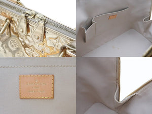 LOUIS VUITTON ルイヴィトン アルマGM ハンドバッグ M95274 モノグラム ミロワール ゴールド金具 美品 中古 4b004088