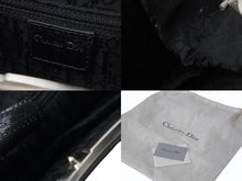 Load image into Gallery viewer, CHRISTIAN DIOR クリスチャンディオール ハンドバッグ ボンテージ ヴィンテージ 11-MA-0063 ブラック シルバー金具 美品 中古 4b004090