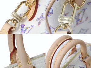 新品同様 LOUISVUITTON ルイヴィトン コレクション スピーディ バンドリエール20 ノーティカル M24709 IC ホワイト マルチカラー 中古 4b004091