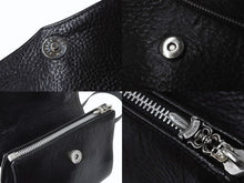 Load image into Gallery viewer, 極美品 CHROME HEARTS クロムハーツ ドッグアダムス BSフレア 2WAYバッグ ダガージップ レザー シルバ−925 ブラック 中古 4b004099