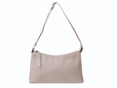 極美品 Christian Dior クリスチャンディオール ワンショルダーバッグ RU0074 トロッター柄 キャンバス ピンク ガリアーノ期 中古 4b004101