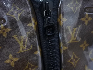 極美品 LOUIS VUITTON ルイヴィトン インフレーダブルキャンバス モノグラム ベスト 21SS ヴァージル期 希少 ブラウン 中古 4b004109