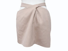 画像をギャラリービューアに読み込む, THE ATTICO ジ アティコ Belted Wrapped Mini Skirt ミニスカート 241WCS182 ベージュ サイズ40 美品 中古 4b004119