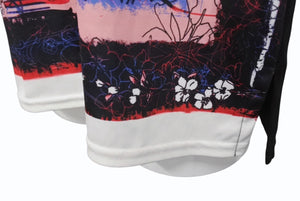 極美品 Jean Paul GAULTIER ジャンポールゴルチェ 長袖Tシャツ カットソー 総柄 JPJ023 ブラック マルチカラー サイズ38 中古 4b004120